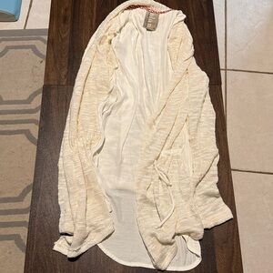 Anthropologie open cardigan